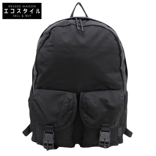 bagjack 【BAICYCLON】Nylon Flap Pocket Backpack Men's Black Backpack