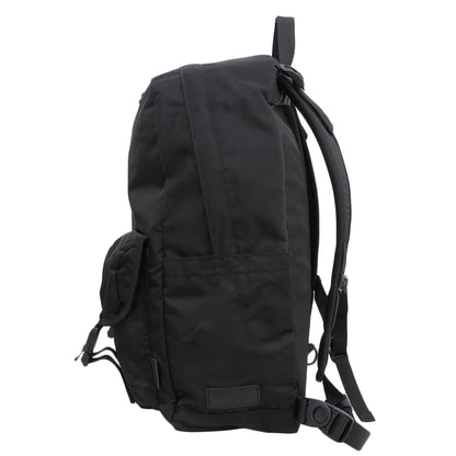 bagjack 【BAICYCLON】Nylon Flap Pocket Backpack Men's Black Backpack