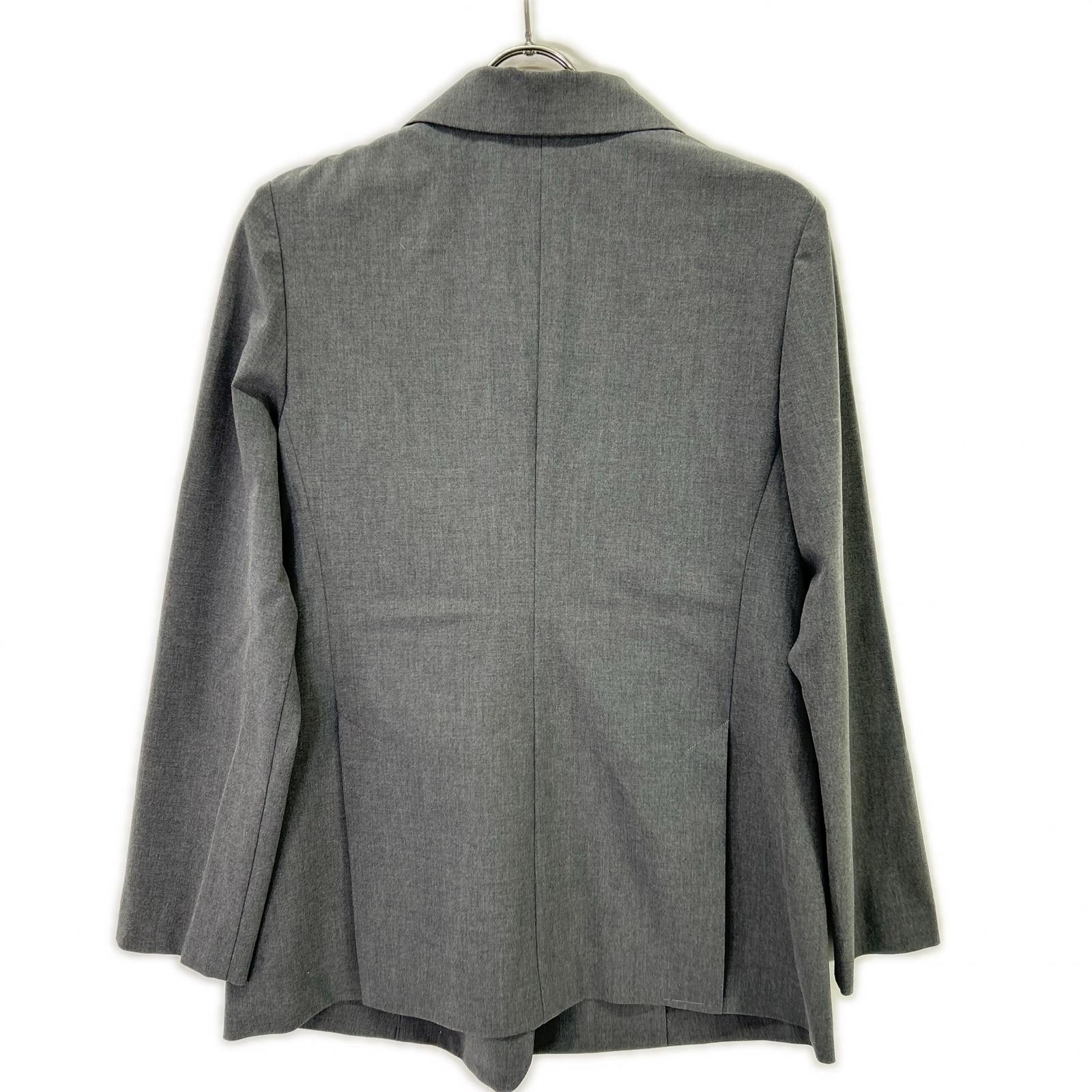 VIVIENNE TAM 15275956 Gray Rayon Blend TROPICAL 2WAY SUITING JACKET/Double-Breasted Tailored Jacket Bottoms