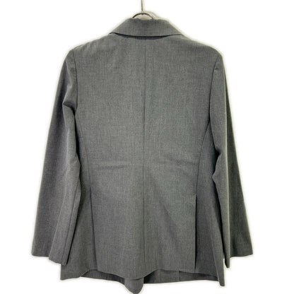 VIVIENNE TAM 15275956 Gray Rayon Blend TROPICAL 2WAY SUITING JACKET/Double-Breasted Tailored Jacket Bottoms