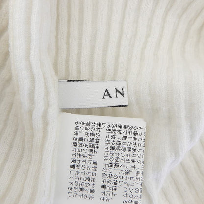 美品 18针美利奴羊毛 高领套头针织衫 上衣 女士 米白色 25AW 10252816220 上衣 36 女士