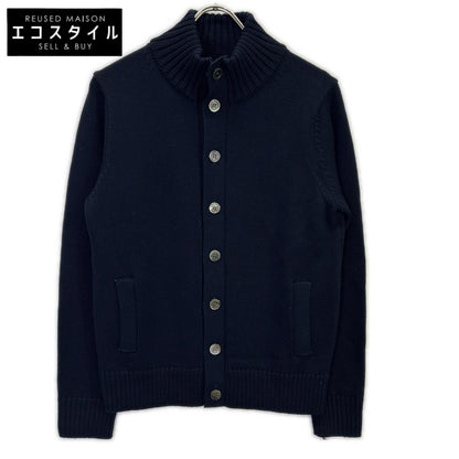 Maker’s Shirt 鎌倉 メーカーズシャツ鎌倉 NM1044 ネイビー ウール100 ボトルネック ロングスリーブ ボタンジャケット ジャケット