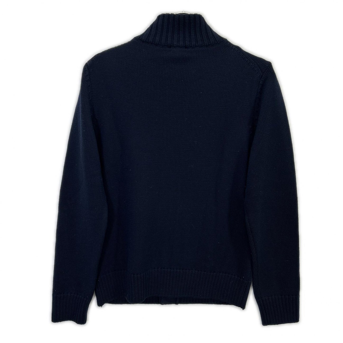 Maker’s Shirt 鎌倉 メーカーズシャツ鎌倉 NM1044 ネイビー ウール100 ボトルネック ロングスリーブ ボタンジャケット ジャケット