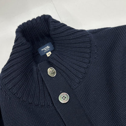 Maker’s Shirt 鎌倉 メーカーズシャツ鎌倉 NM1044 ネイビー ウール100 ボトルネック ロングスリーブ ボタンジャケット ジャケット