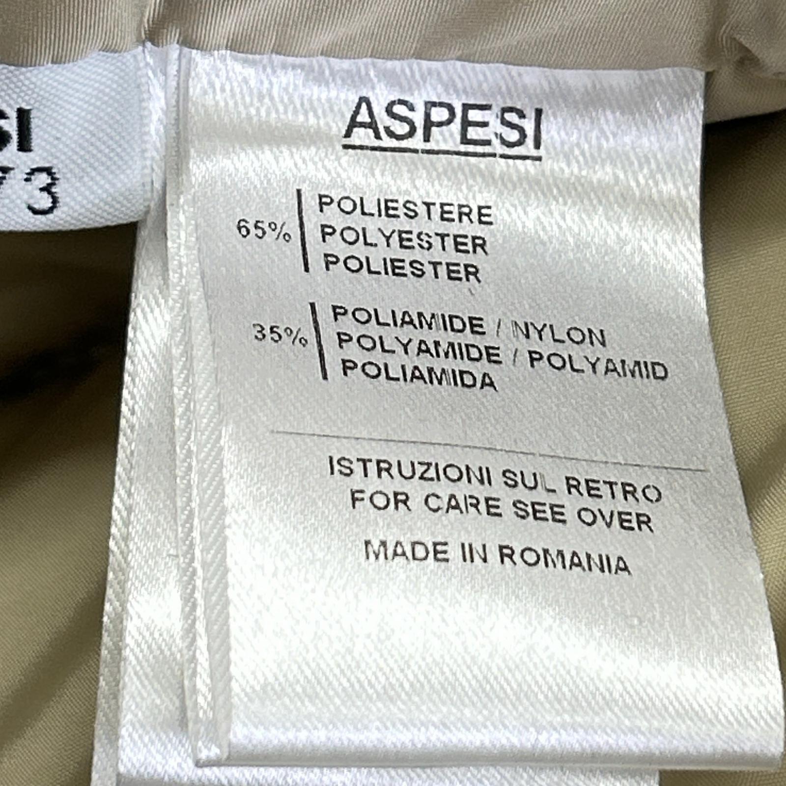 ASPESI 阿斯佩吉 1I58 米色 AGILE 双拉链羽绒马甲 马甲 XS