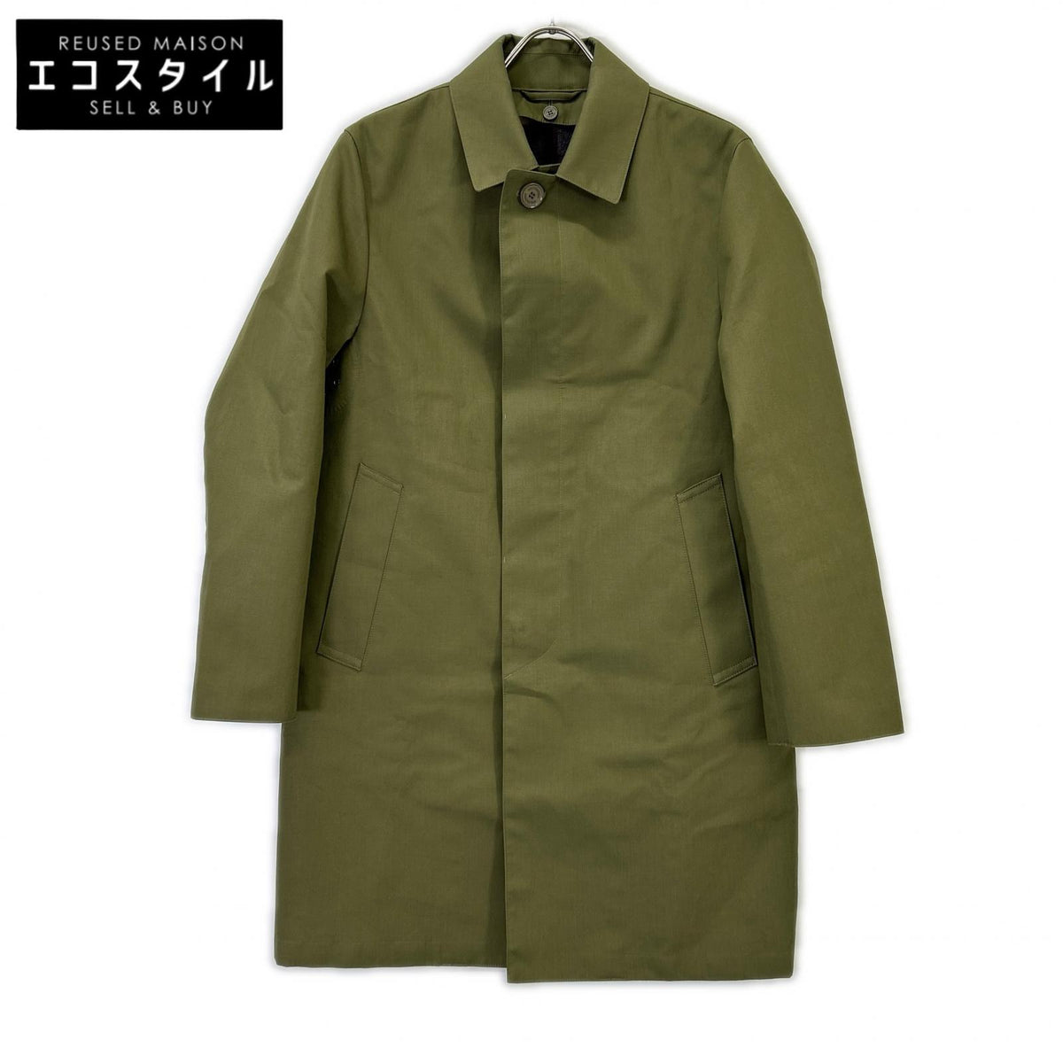 MACKINTOSH PHILOSOPHY マッキントッシュフィロソフィー H1C11-607-73 グリーン ライナー付きステンカラーコート コート