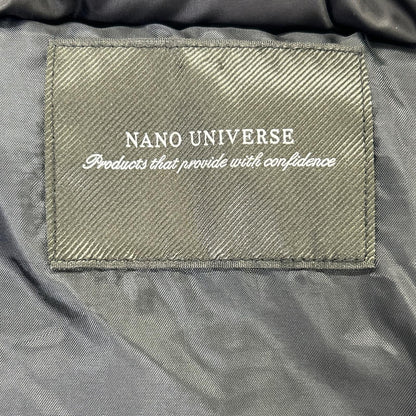 nano universe ナノユニバース 668-0114002 ﾁｬｺｰﾙ 河田ﾌｪｻﾞｰ ｺｰﾃｨﾝｸﾞﾛﾝｸﾞﾀﾞｳﾝ コート S