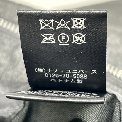 nano universe ナノユニバース 668-0114002 ﾁｬｺｰﾙ 河田ﾌｪｻﾞｰ ｺｰﾃｨﾝｸﾞﾛﾝｸﾞﾀﾞｳﾝ コート S