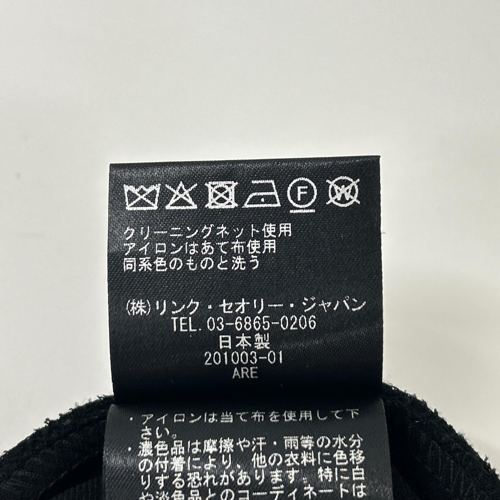 Theory セオリー 01-3106412 23SS ブラック スクエアネック ジャンプスーツ オールインワン オーバーオール オールインワン