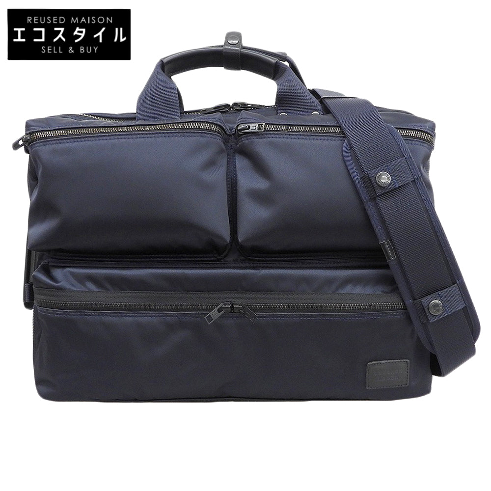 LUGGAGE LABEL ラゲッジレーベル ZONE ゾーン ナイロン 3WAY ブリーフケース ビジネスバッグ メンズ ネイビー 973-05750 ビジネスバッグ ブリーフケース