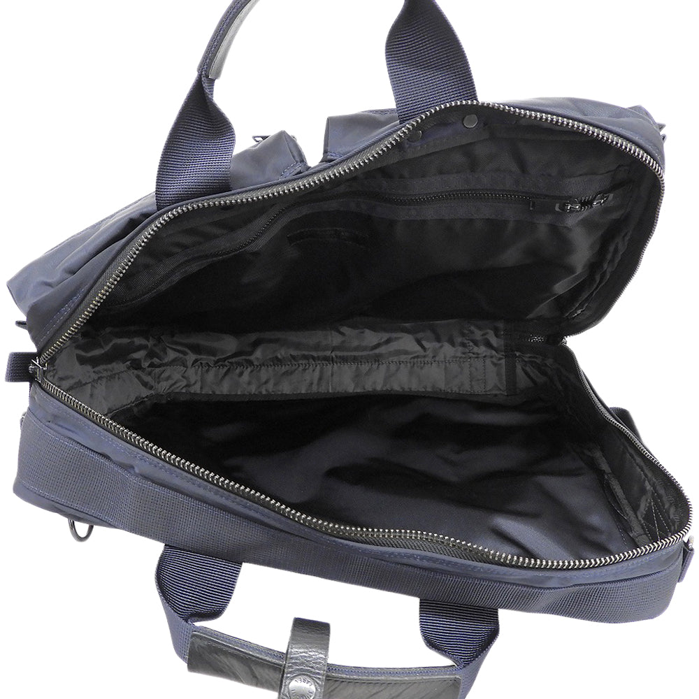 LUGGAGE LABEL ラゲッジレーベル ZONE ゾーン ナイロン 3WAY ブリーフケース ビジネスバッグ メンズ ネイビー 973-05750 ビジネスバッグ ブリーフケース