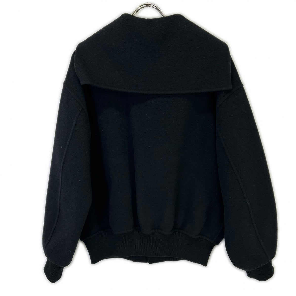 MADISON BLUE マディソンブルー 23FW MB234-1012 black wool beaver metal buttons RV SAILOR BLOUSON/sailor-collar blouson tops