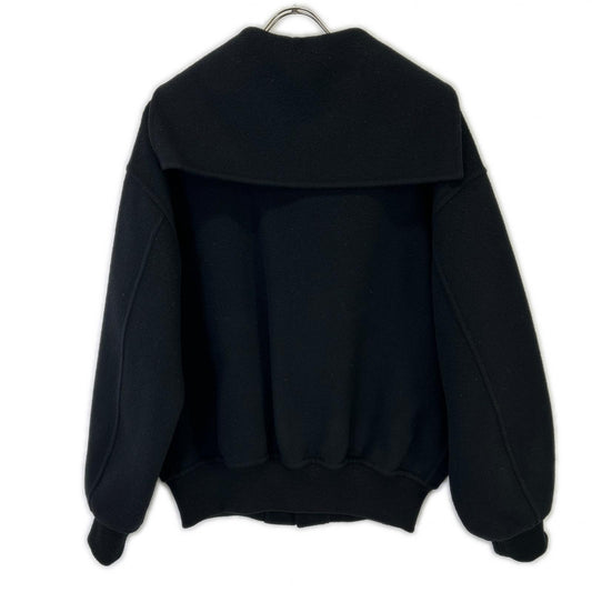 MADISON BLUE 23FW MB234-1012 Black Wool Beaver Metal Button RV Sailor Blouson Tops 00 (XS)