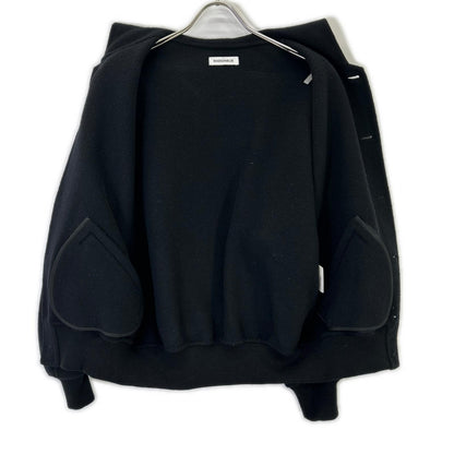 MADISON BLUE マディソンブルー 23FW MB234-1012 black wool beaver metal buttons RV SAILOR BLOUSON/sailor-collar blouson tops