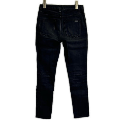SAINT LAURENT PARIS 圣罗兰巴黎 527379 YO500 黑色 紧身牛仔裤 下装