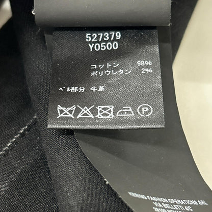 SAINT LAURENT PARIS 圣罗兰巴黎 527379 YO500 黑色 紧身牛仔裤 下装