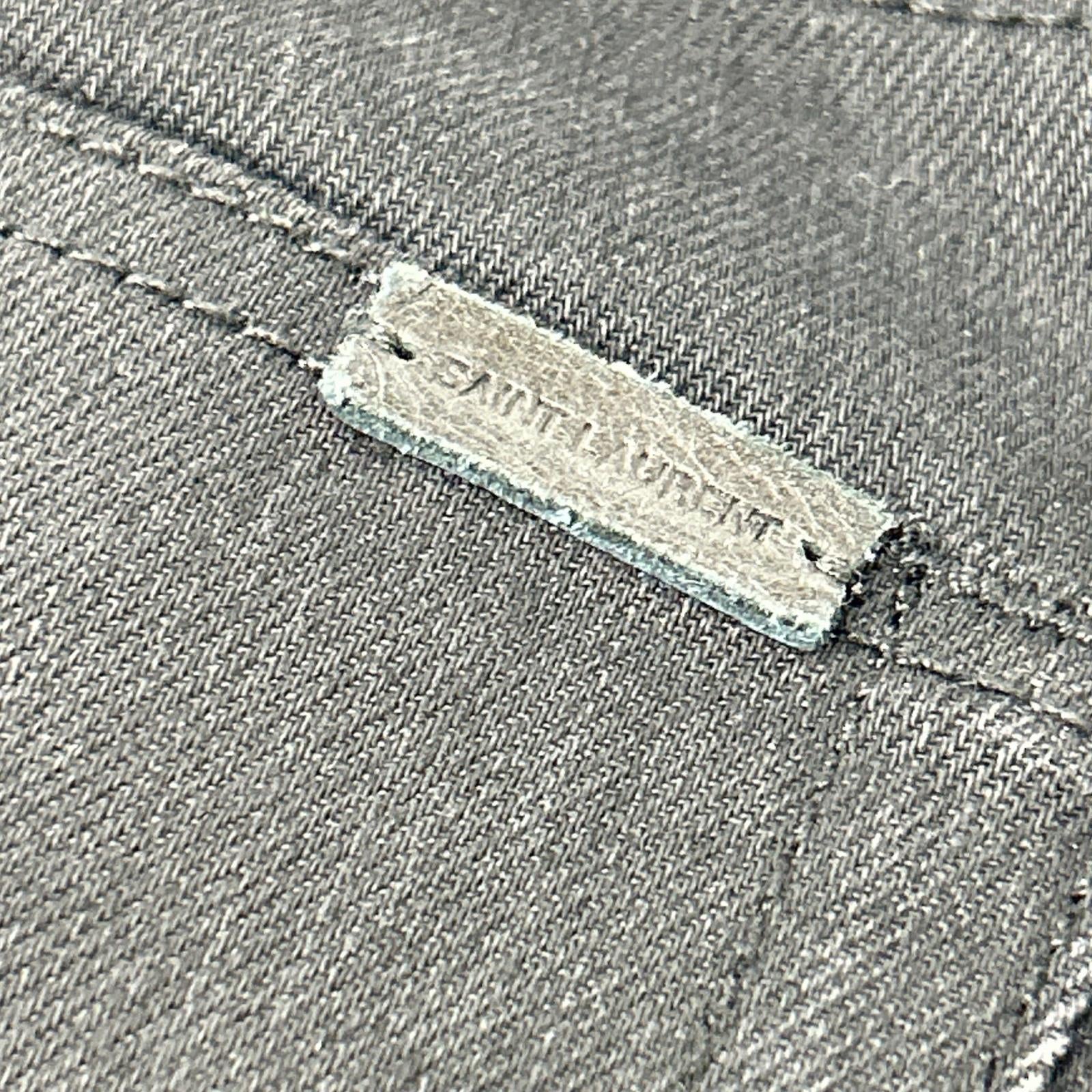 SAINT LAURENT PARIS 圣罗兰巴黎 527379 YO500 黑色 紧身牛仔裤 下装
