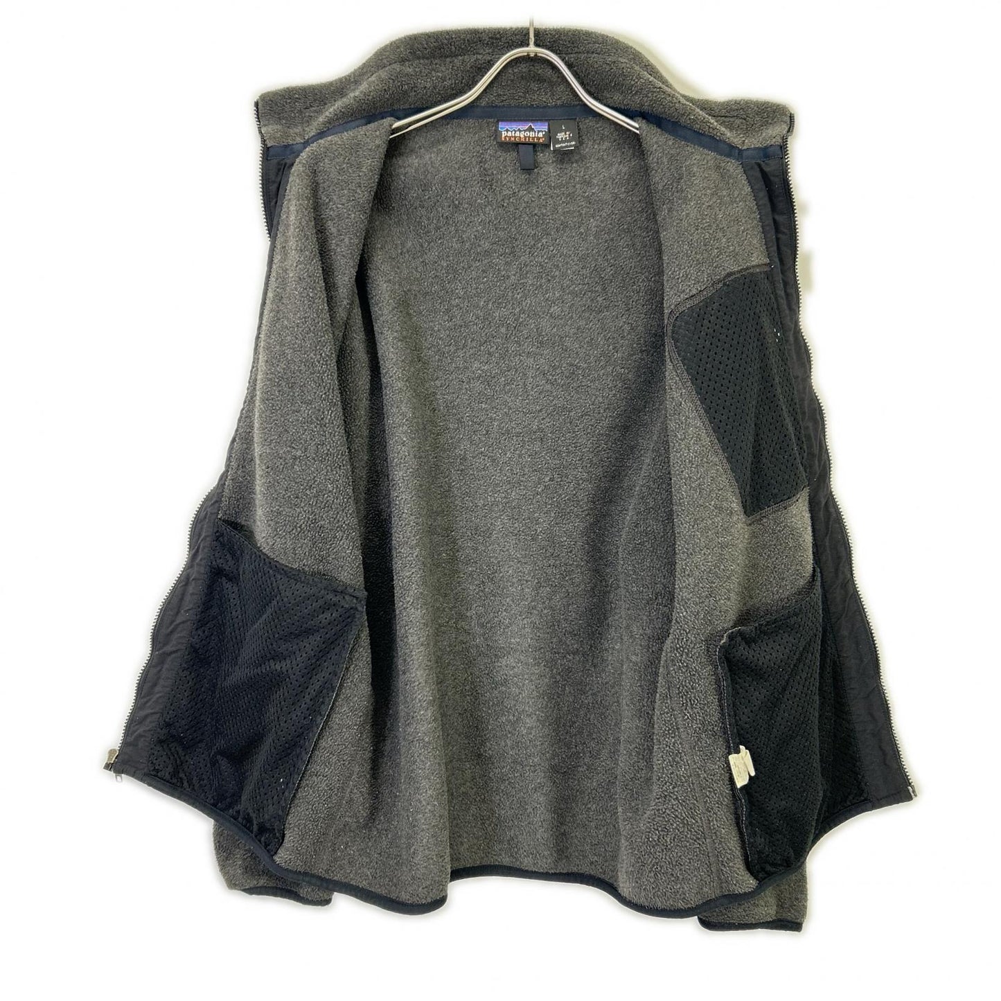 patagonia Patagonia 25410 1999 USA-made Gray SYNCHILLA Fleece Jacket
