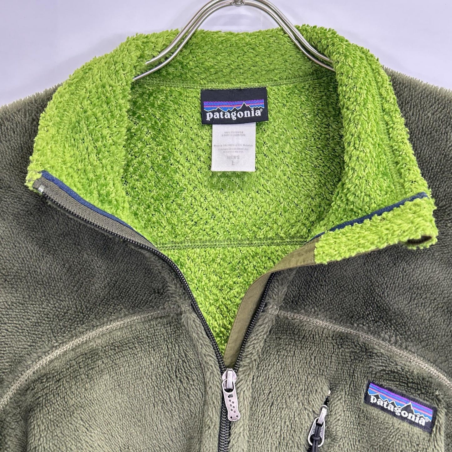 Patagonia パタゴニア 36101 08年製 カーキ R4 POLARTEC フリースジャケット ジャケット