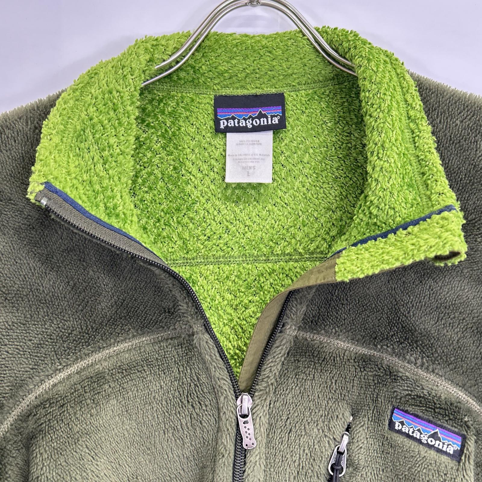 Patagonia パタゴニア 36101 08年製 カーキ R4 POLARTEC フリースジャケット ジャケット