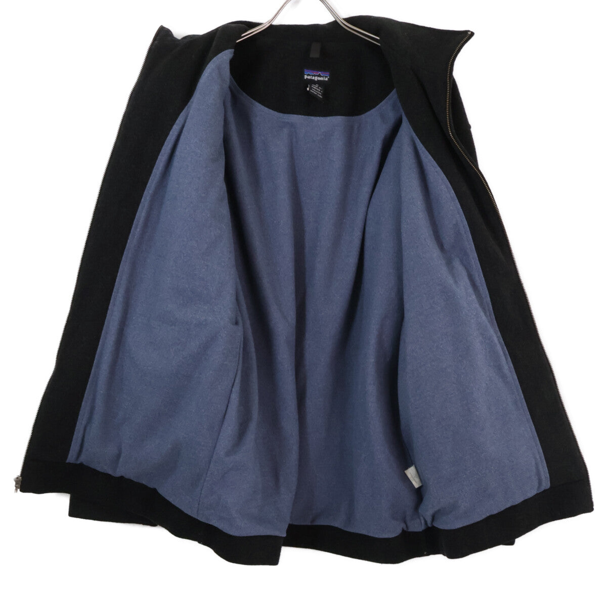 Patagonia パタゴニア 27550 02年製 ブラック ウールナイロン ジップアップジャケット ジャケット
