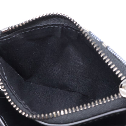 DIOR Dior [Excellent Condition] 2025 Model 2ESBC319YSE_H05E Vertical Compact Card Holder Dior Oblique Jacquard Bifold Wallet (with coin purse)