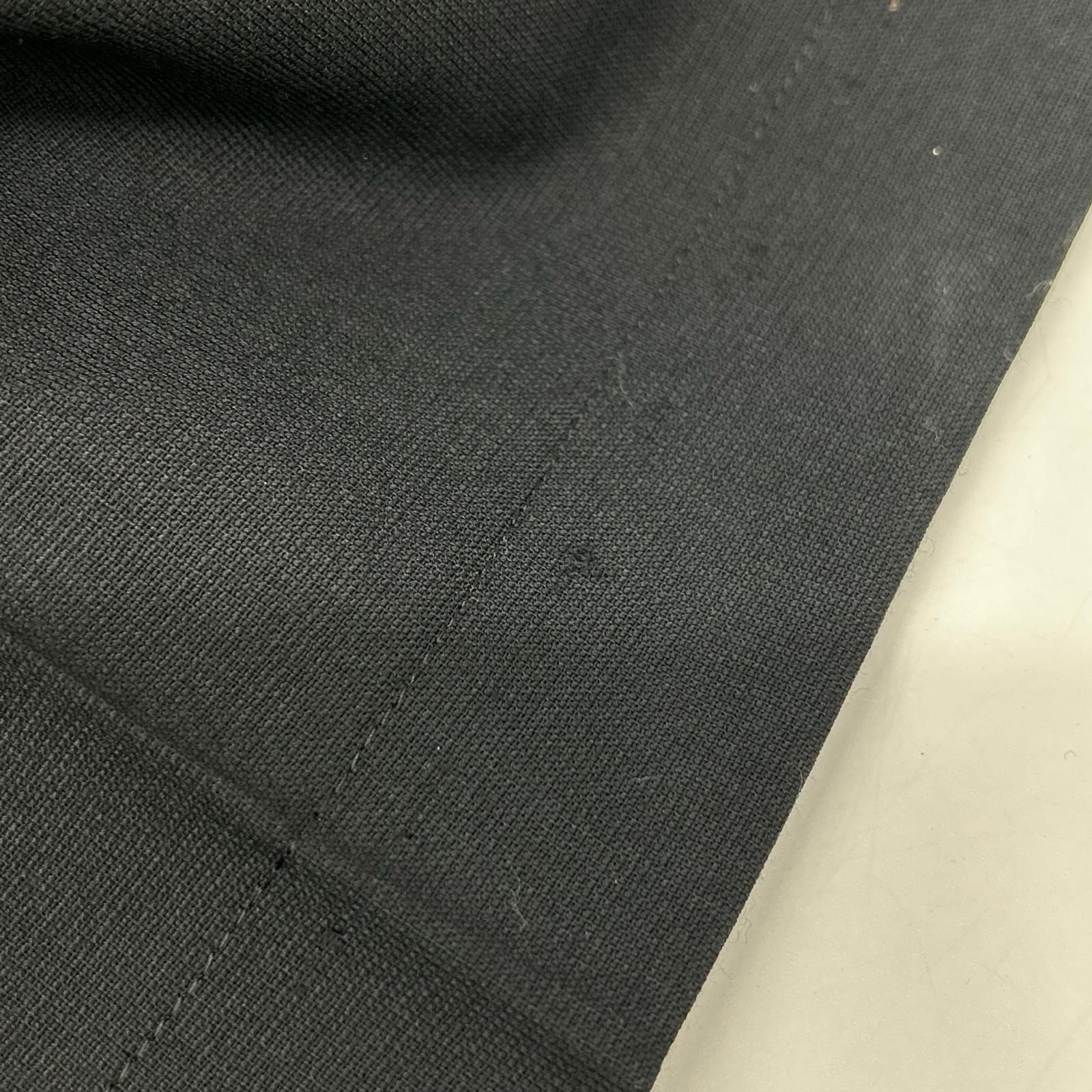 ANCELLM アンセルム ANC-PT86-B ブラック WOOL CALMSSKIN TUCK EASY SLACKS ボトムス