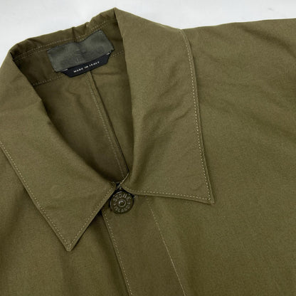 STONE ISLAND STONE ISLAND 23SS 7815437F1 GHOST PIECE 卡其色标志纽扣 O-VENTILE 凡戴尔棉夹克 夹克