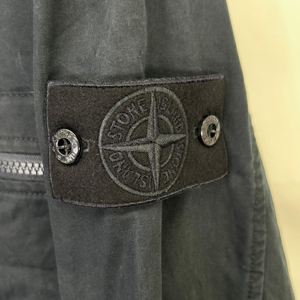STONE ISLAND ストーンアイランド 24SS 8015432F1 GHOST PIECE ネイビー WEATHERPROOF COTTON CANVAS/ウォータープルーフコットンキャンバスジャケット ジャケット