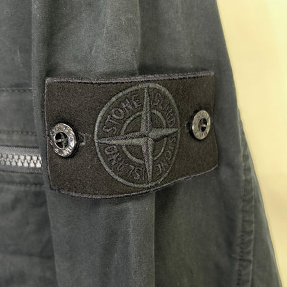 STONE ISLAND ストーンアイランド 24SS 8015432F1 GHOST PIECE ネイビー WEATHERPROOF COTTON CANVAS/ウォータープルーフコットンキャンバスジャケット ジャケット