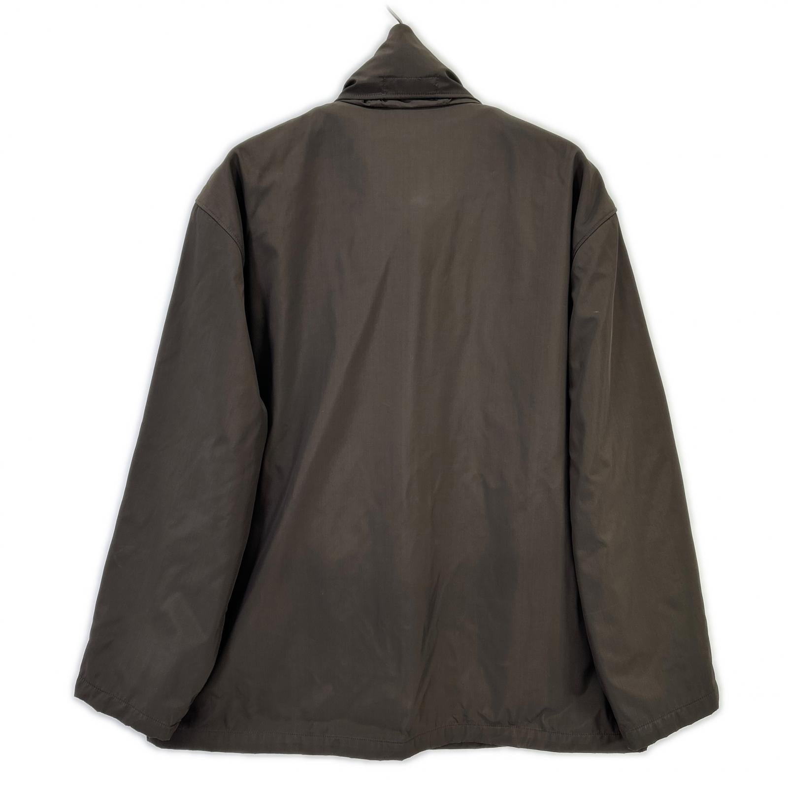 C.P.COMPANY シーピーカンパニー 96AW 25184460 ブラウン ナイロン混 フリースライナー スタンドカラージップジャケット ジャケット