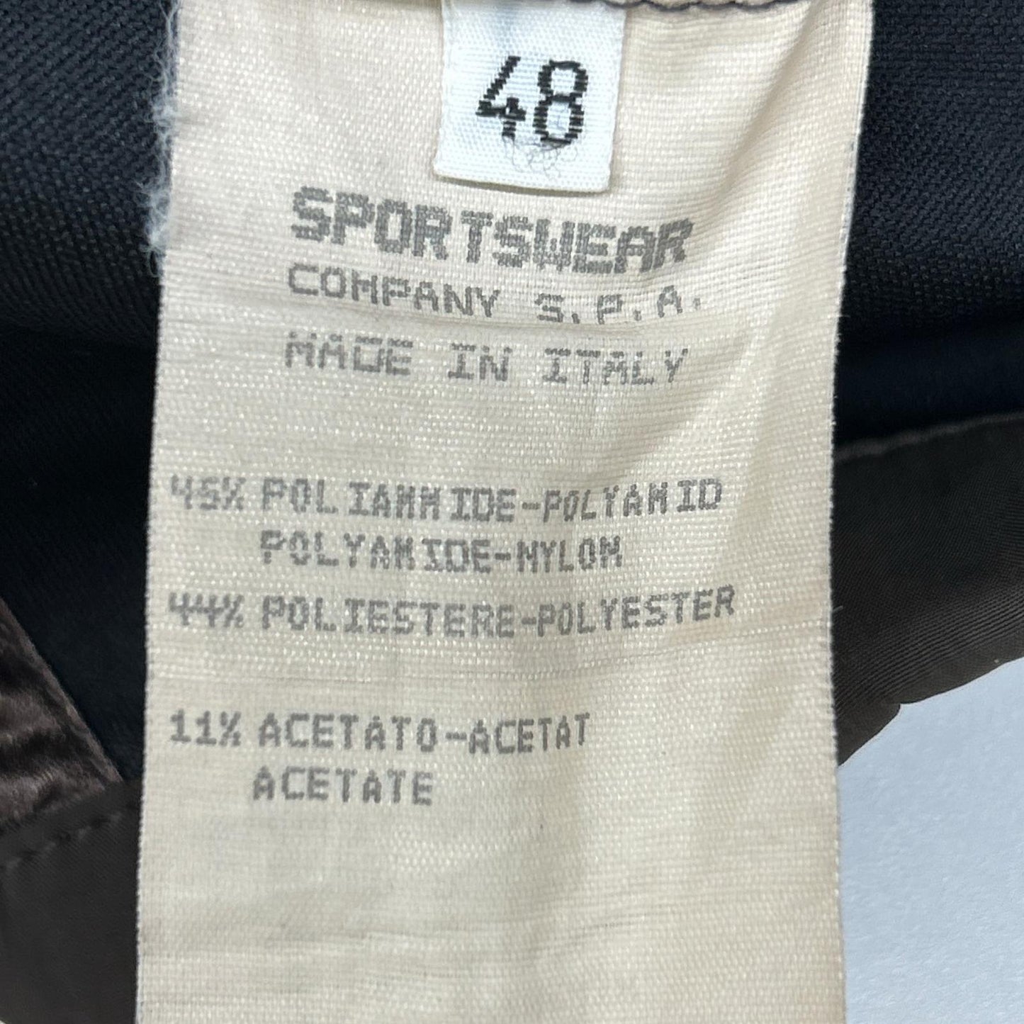 C.P.COMPANY シーピーカンパニー 96AW 25184460 ブラウン ナイロン混 フリースライナー スタンドカラージップジャケット ジャケット