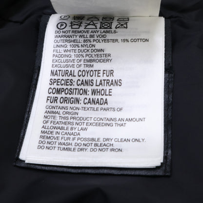 CANADA GOOSE カナダグース 【国内正規】3805JMA CARSON PARKA カーソンパーカ ファー付ダウンジャケット ジャケット S
