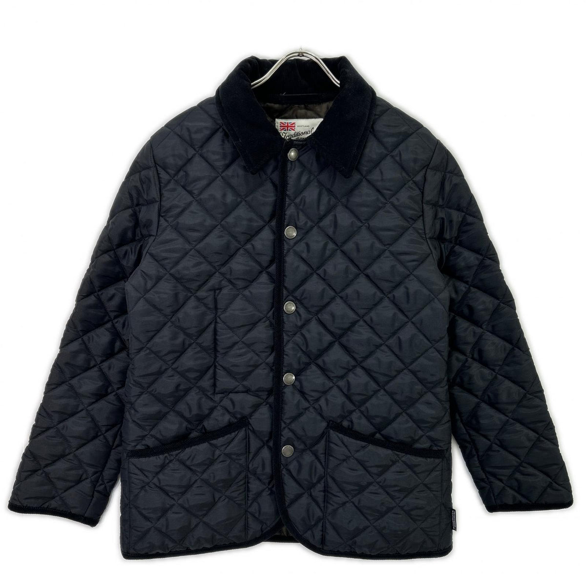 TRADITIONAL WEATHERWEAR G222APQCO0324AA Black quilted jacket jacket