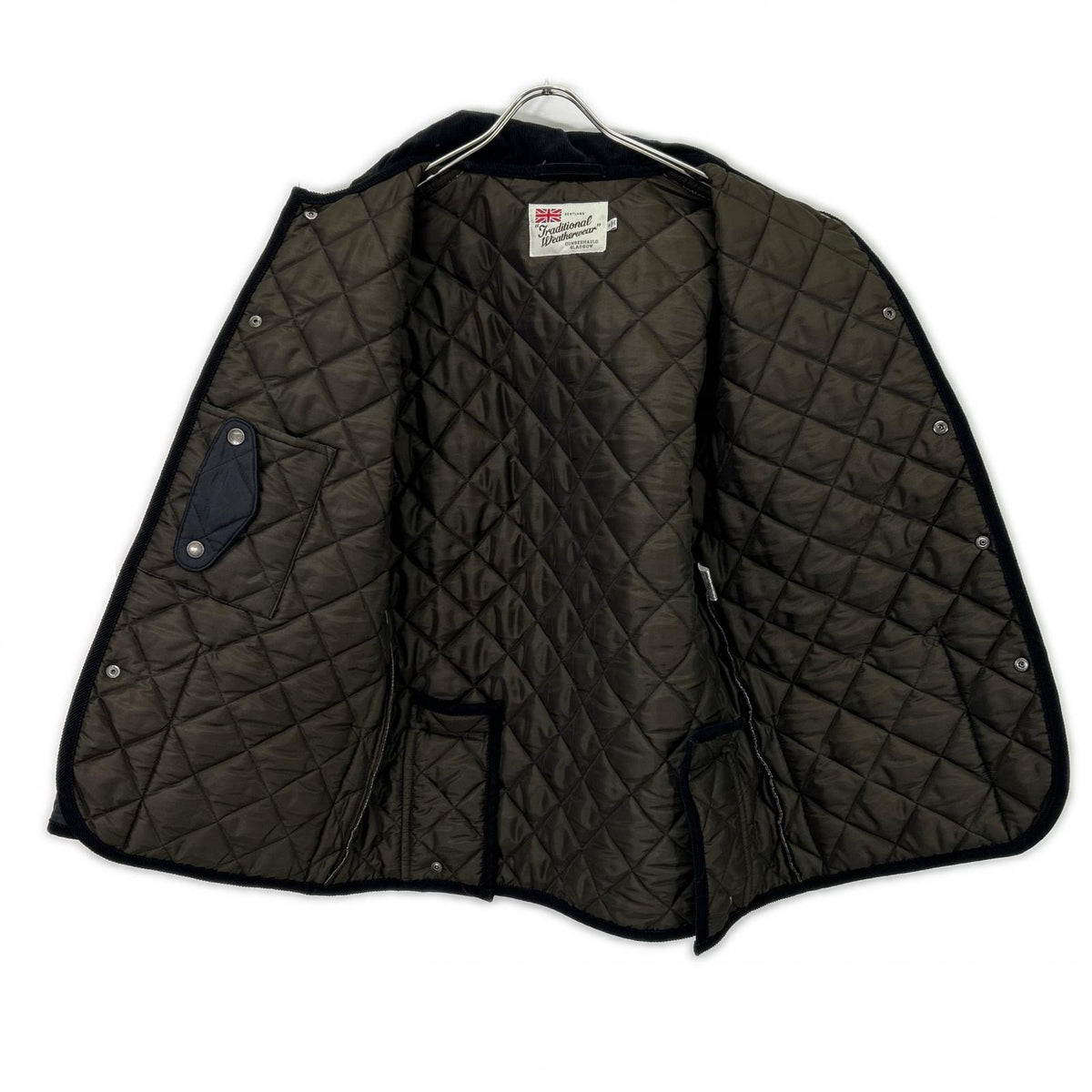 TRADITIONAL WEATHERWEAR G222APQCO0324AA Black quilted jacket jacket