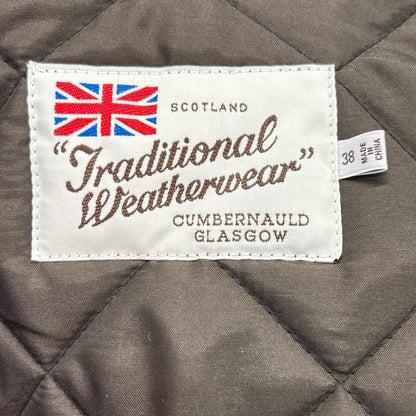 TRADITIONAL WEATHERWEAR G222APQCO0324AA Black Quilted Jacket 38