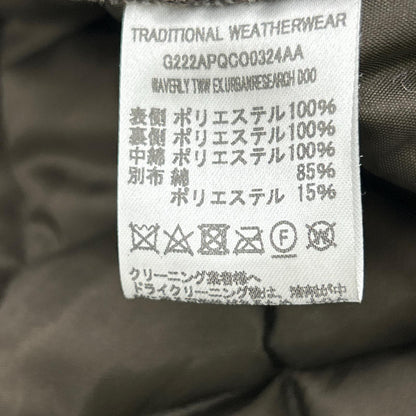 TRADITIONAL WEATHERWEAR G222APQCO0324AA Black quilted jacket jacket