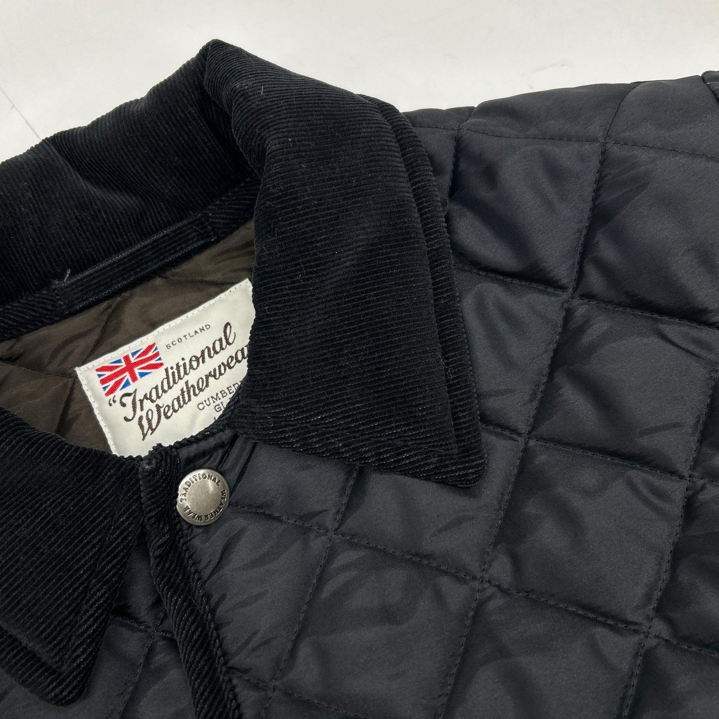 TRADITIONAL WEATHERWEAR G222APQCO0324AA Black Quilted Jacket 38