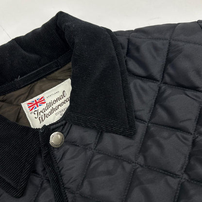 TRADITIONAL WEATHERWEAR G222APQCO0324AA Black quilted jacket jacket