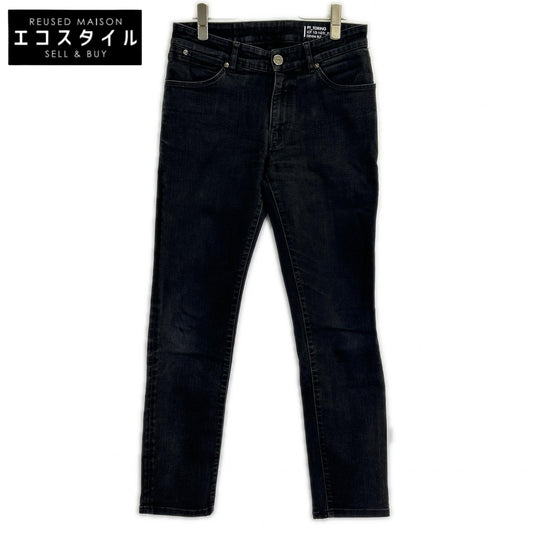 PT TORINO N231_ P285 Black Stretch Tapered Denim Pants Bottoms 29 Men's