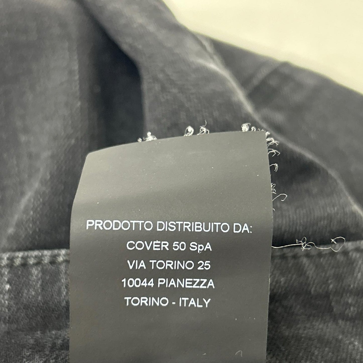 PT TORINO ピーティートリノ N231_ P285 黑色 弹力锥形牛仔裤 下装 29 男士