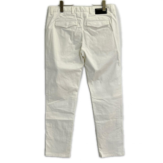 PT TORINO White Jungle Line Shaped Fit Tapered Pants Bottoms 30 Men's