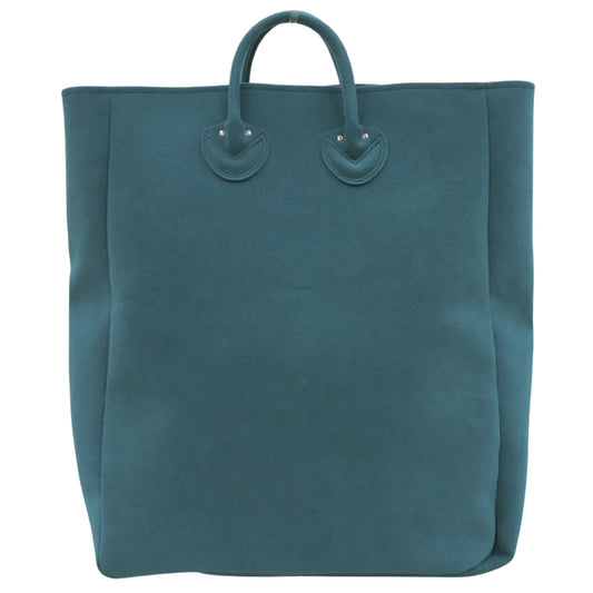 YOUNG & OLSEN The DRYGOODS STORE Ultra Suede Tote Bag L, Women's Blue Tote Bag