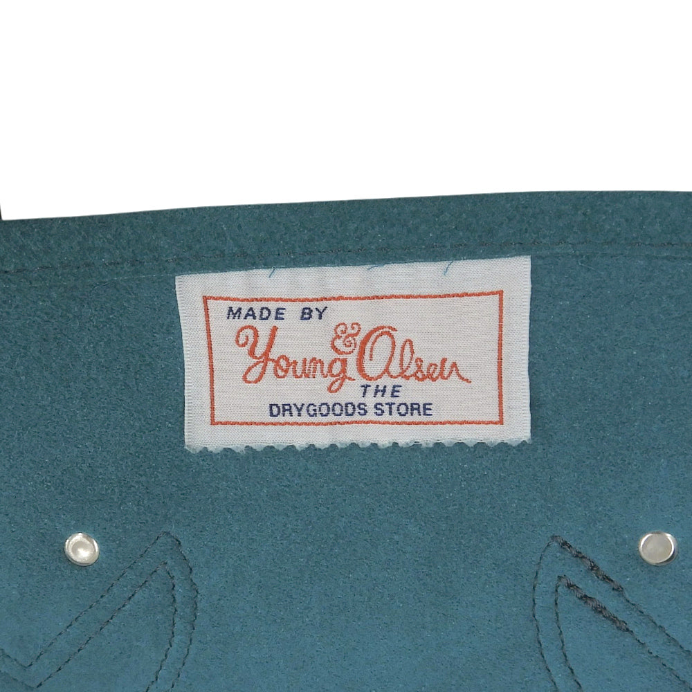 YOUNG & OLSEN YOUNG & OLSEN 【The DRYGOODS STORE】 超细麂皮托特包 L 女士 蓝色 托特包