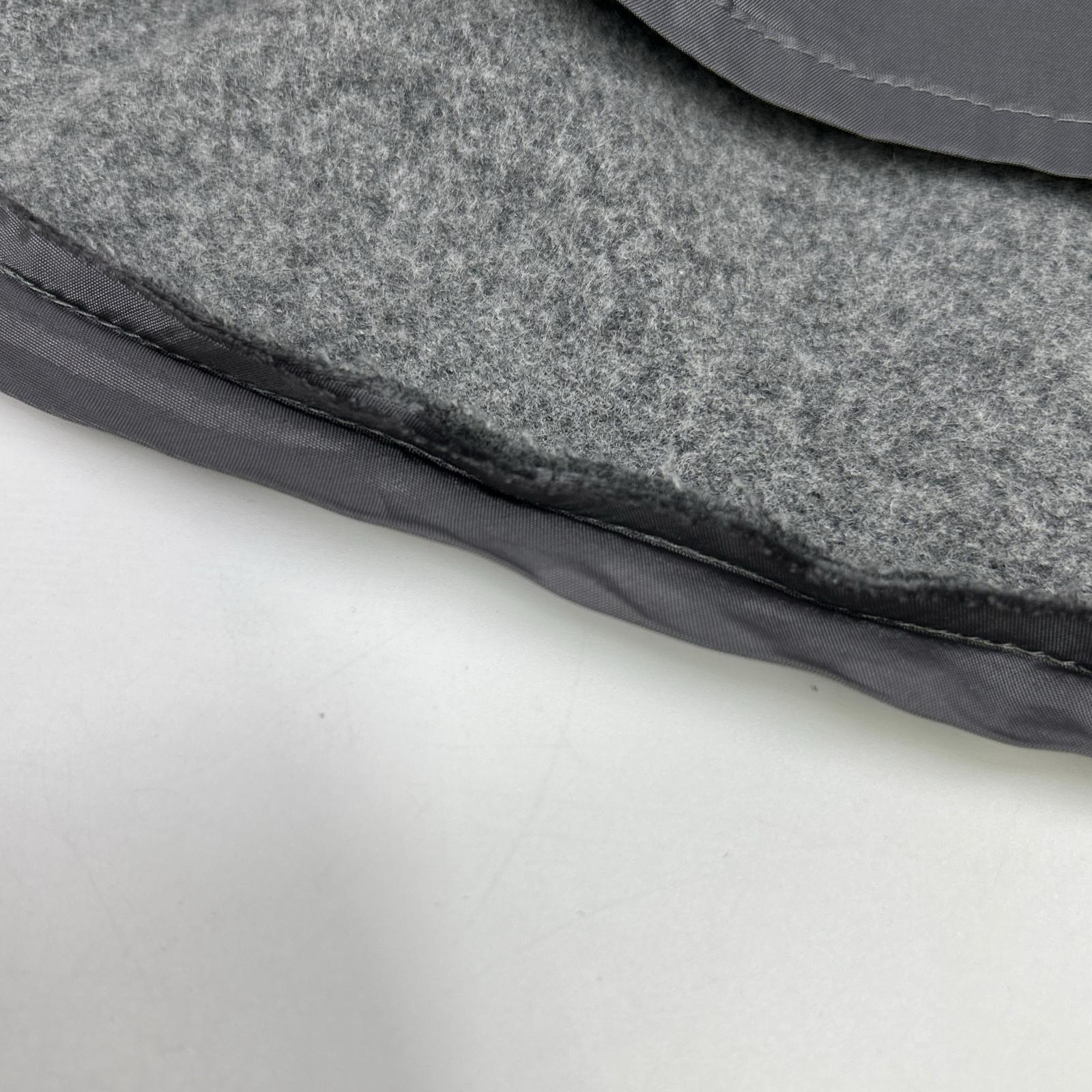 EVERY DAY I LIKE 23-060-520-8050 Gray Wool x Cashmere Flared Long Skirt Skirt 36