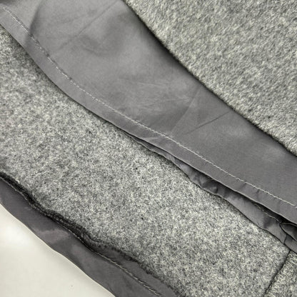 EVERY DAY I LIKE 23-060-520-8050 Gray Wool x Cashmere Flared Long Skirt Skirt 36