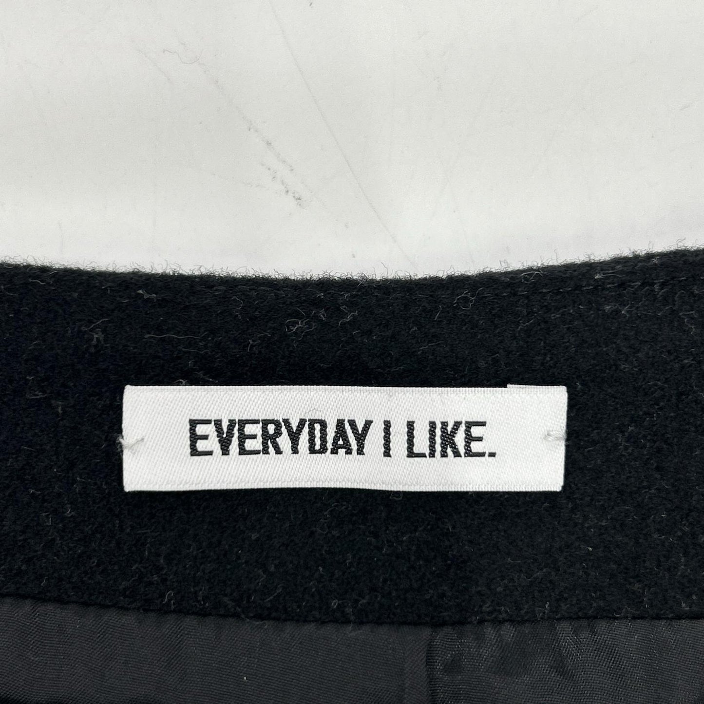 EVERY DAY I LIKE 23-060-500-8050 Grey Wool x Cashmere Flare Long Skirt Skirt 36