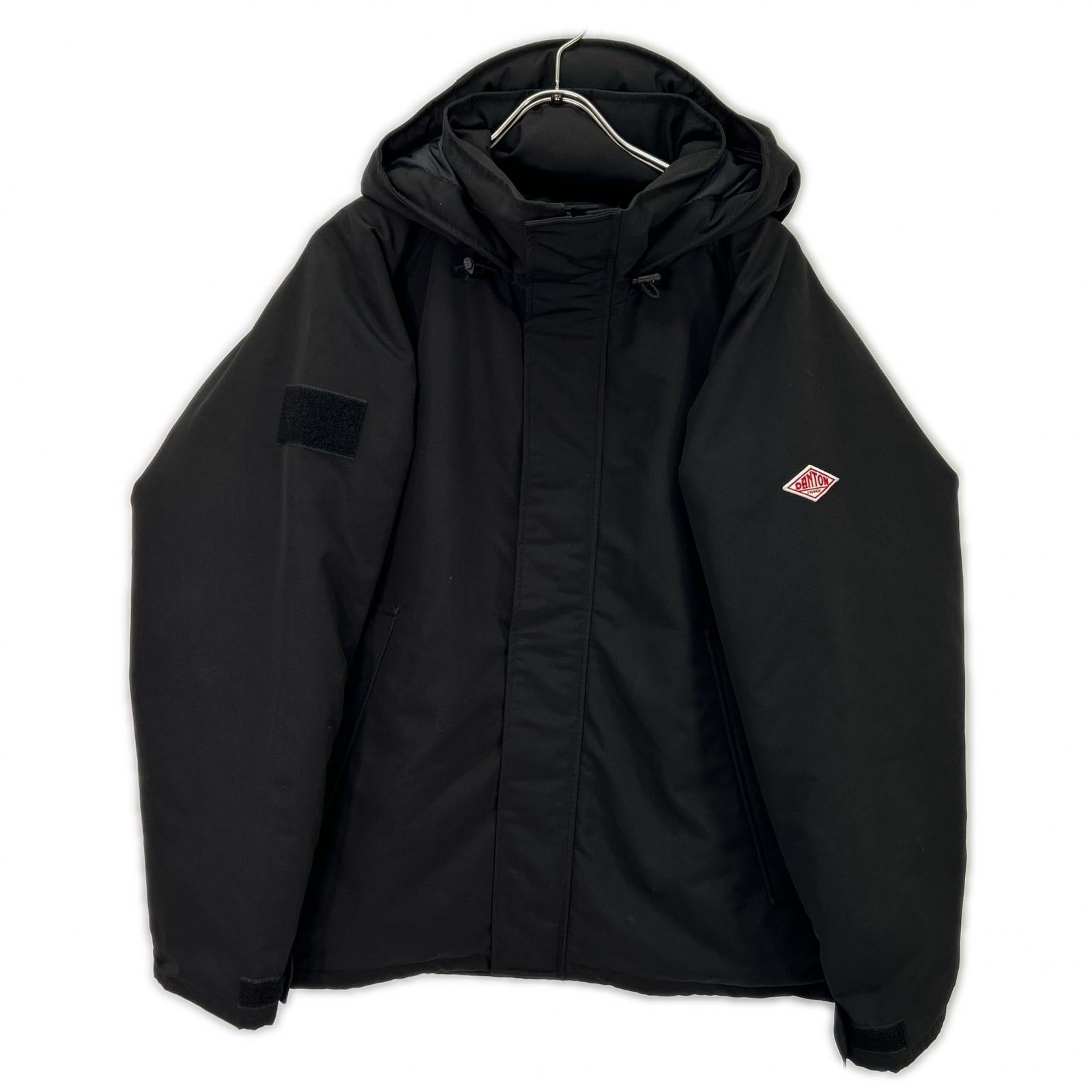 DANTON 达顿 DT-A0030 黑色 涤纶 防泼水处理 插肩袖 ARMY HOODED JACKET/军用连帽夹克 夹克 M