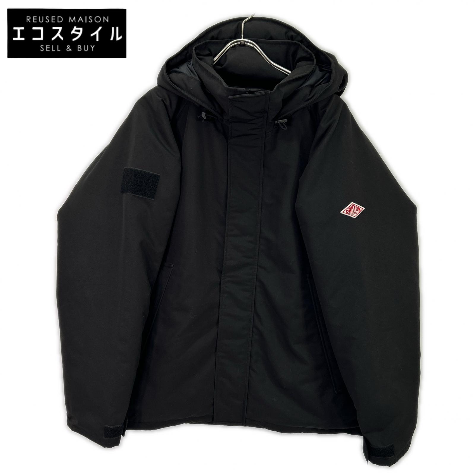 DANTON 达顿 DT-A0030 黑色 涤纶 防泼水处理 插肩袖 ARMY HOODED JACKET/军用连帽夹克 夹克 M