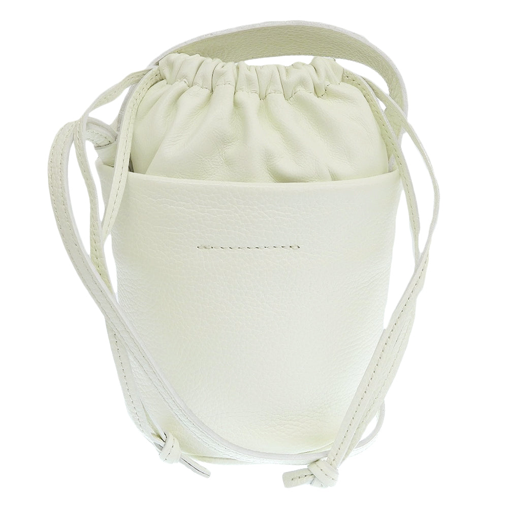 ザハイライツ low white 'pot' micro-mini 巾着 ショルダーバッグ レディース ホワイト thehighlights ザハイライツ low white 'pot' micro-mini 巾着